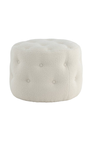 Benjamin Pouf - / Offwhite Teddy