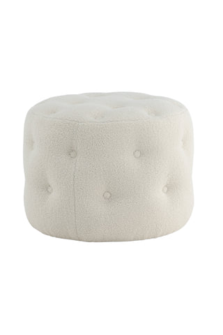 Benjamin Pouf - / Offwhite Teddy