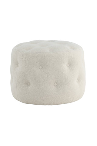 Benjamin Pouf - / Offwhite Teddy