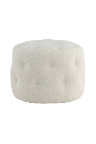 Benjamin Pouf - / Offwhite Teddy