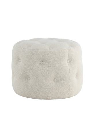 Benjamin Pouf - / Offwhite Teddy