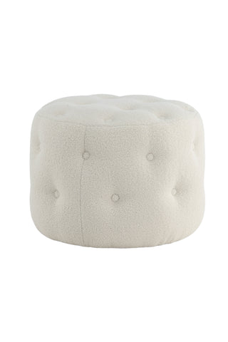 Benjamin Pouf - / Offwhite Teddy