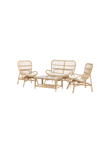 Venture Home Ella Lounge Set (3+2+1) Rotting / Offwhite Kudde