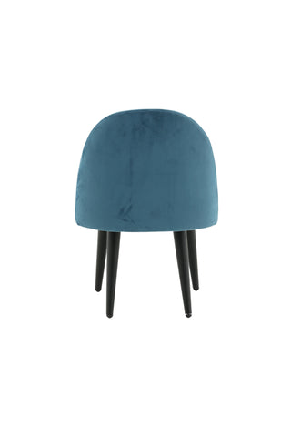 Velvet Dining Chair XXS 2-pack - Blue Velvet