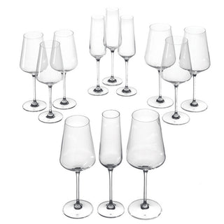 PUCCINI Vinglas & Champagneglas 12-pack