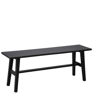 BENCH SOHO BLACK 120CM