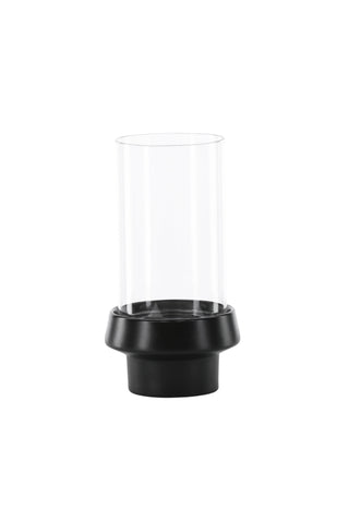 Venture Home Davida Lykta - Svart/Klart glas - 15*H29cm