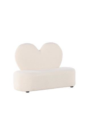 Venture Home Blomstersoffa för barn - Beige / Teddy FSC 100 %