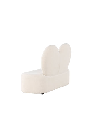 Venture Home Blomstersoffa för barn - Beige / Teddy FSC 100 %