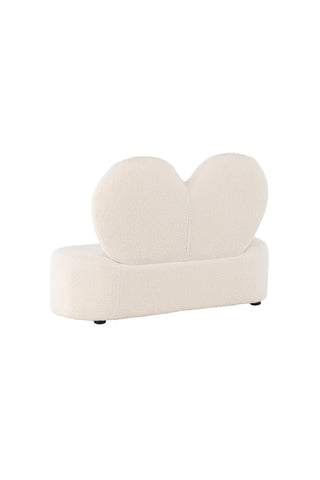 Venture Home Blomstersoffa för barn - Beige / Teddy FSC 100 %