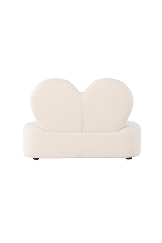 Venture Home Blomstersoffa för barn - Beige / Teddy FSC 100 %