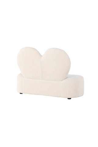 Venture Home Blomstersoffa för barn - Beige / Teddy FSC 100 %