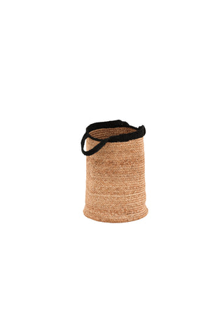 Venture Home Pune Jute - 50*ø35- -Rund-Naturlig/Svart