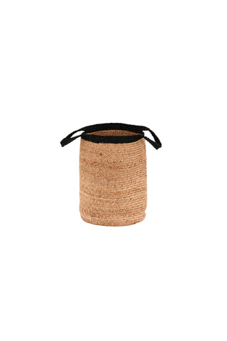 Venture Home Pune Jute - 50*ø35- -Rund-Naturlig/Svart