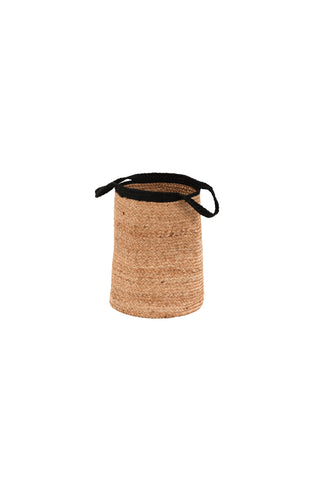 Venture Home Pune Jute - 50*ø35- -Rund-Naturlig/Svart