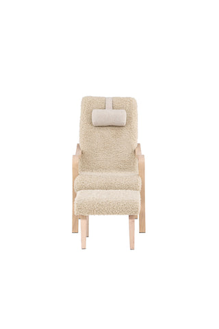 Fårö Lounge Chair - Woodlook / Sand