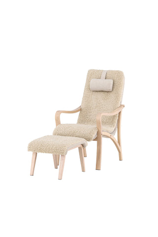 Fårö Lounge Chair - Woodlook / Sand