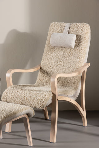 Fårö Lounge Chair - Woodlook / Sand