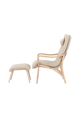 Fårö Lounge Chair - Woodlook / Sand