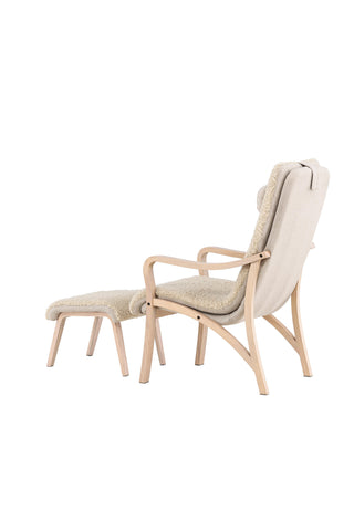 Fårö Lounge Chair - Woodlook / Sand