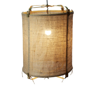 LAMP BAMBOO/JUTE LARGE