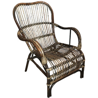 ARMCHAIR RATTAN SPIDER