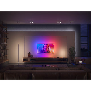 Hue Gradient Signe Golvlampa Wh/Color Vit