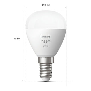 Hue White E14 P45 Klot 2-pack