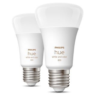 Hue White Color Ambiance E27 800lm 2-pack