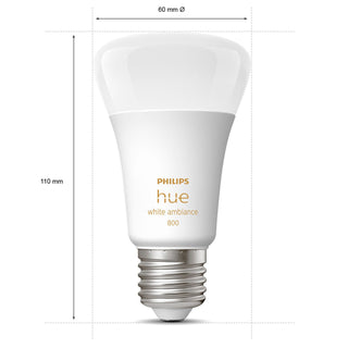 Hue White Ambiance E27 2-pack