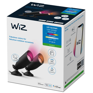 WiZ WiFi Smart LED Spotlight Färg + Varm-kallvit 12V Startkit