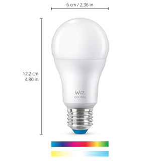 WiZ Startkit Övervakning och belysning Kamera + 3x Smart LED E27 Färg