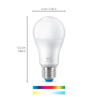 WiZ WiFi Smart LED E27 60W Färg + Varm-kallvit 3-pack