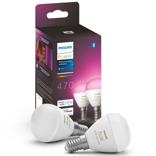 Hue White Color Ambiance E14 Klot 2-pack