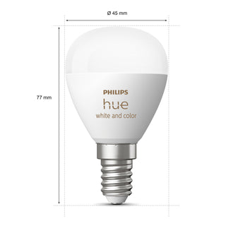 Hue White Color Ambiance E14 Klot 2-pack