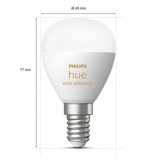 Hue White Ambiance E14 Klot 1-pack