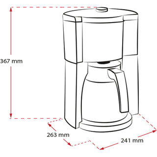 Termosbryggare LOOK 5.0 THERM TIMER, SVART