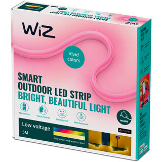 WiZ WiFi Smart RGBW-Lightstrip Utomhus 5m