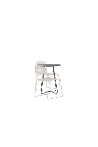 Venture Home Bacong Cafetable Steel - Svart / Rund ø60** +Lina Matstol - Svart _2