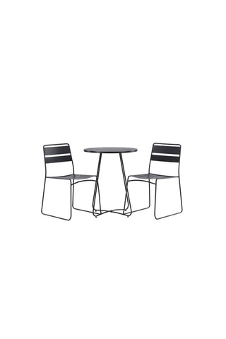 Venture Home Bacong Cafetable Steel - Svart / Rund ø60** +Lina Matstol - Svart _2