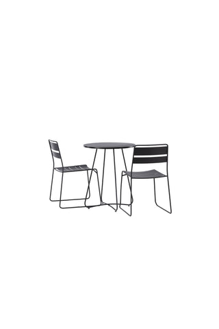 Venture Home Bacong Cafetable Steel - Svart / Rund ø60** +Lina Matstol - Svart _2