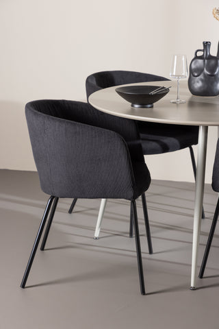 Plaza Dining Table with Berit Dining Chair