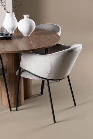 Olivia Dining Table with Evelina Dining Chair