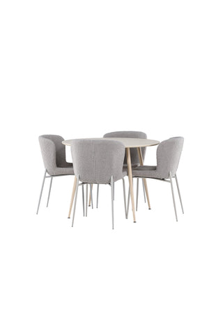 Plaza Dining Table with Modesto Dining Chair