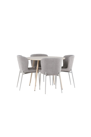 Plaza Dining Table with Modesto Dining Chair