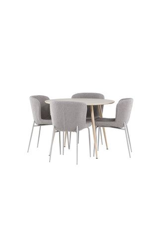 Plaza Dining Table with Modesto Dining Chair