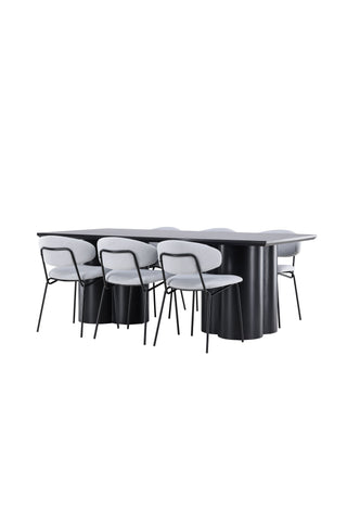 Olivia Dining Table with Chico Dining Chair