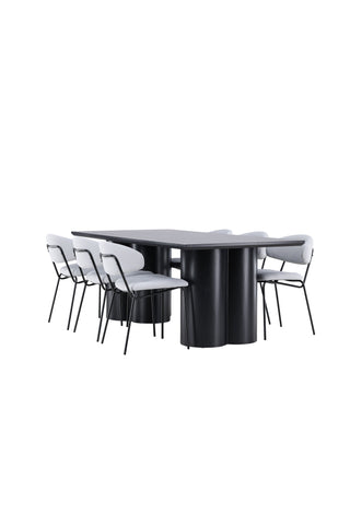 Olivia Dining Table with Chico Dining Chair