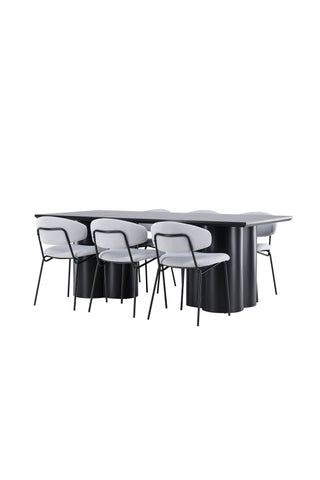 Olivia Dining Table with Chico Dining Chair