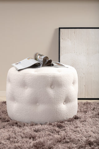 Benjamin Pouf - / Offwhite Teddy